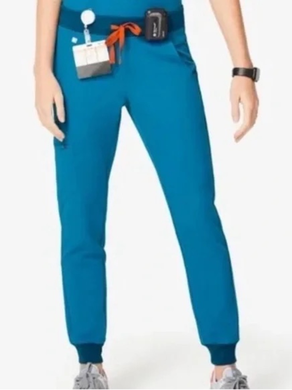 Figs Limited Edition Zamora Jogger Scrub Pants in Alps Blue